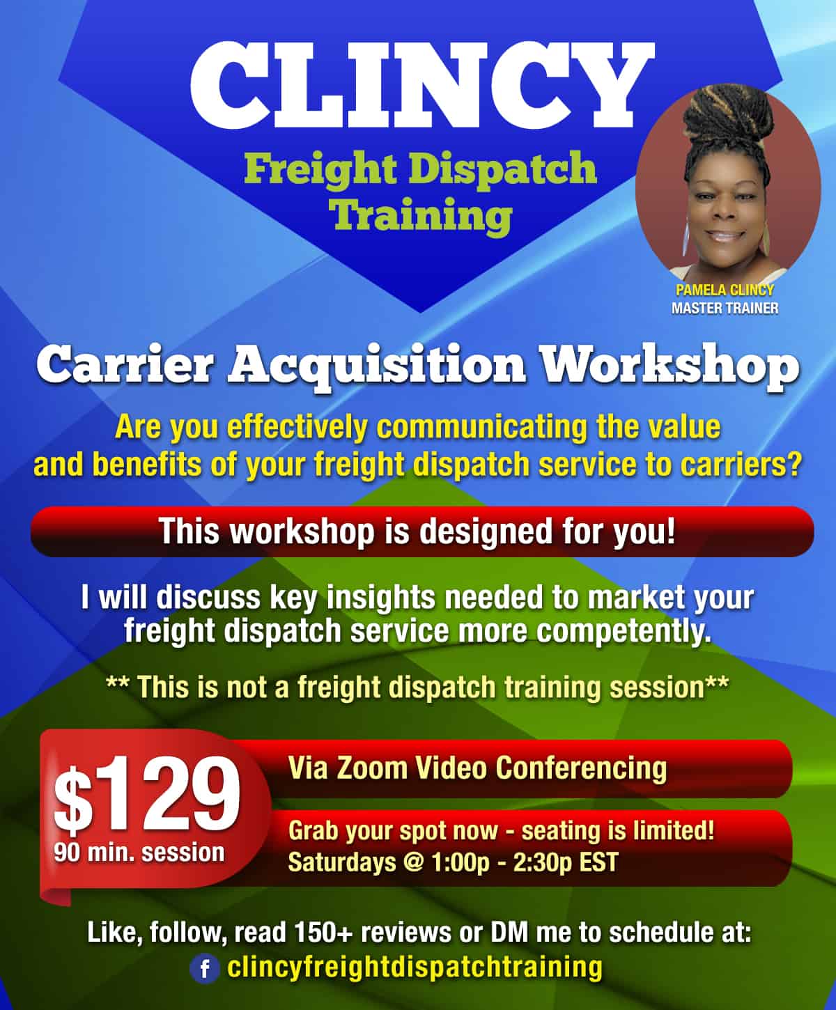 carrieracquisitionworkshop2023B 2 1 - Clincy Freight Dispatch Training